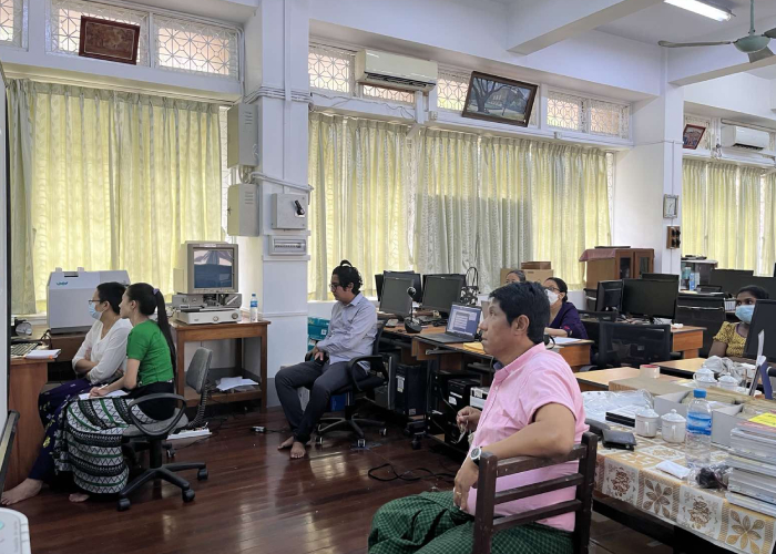Microfitche Installation and Training (Yangon)